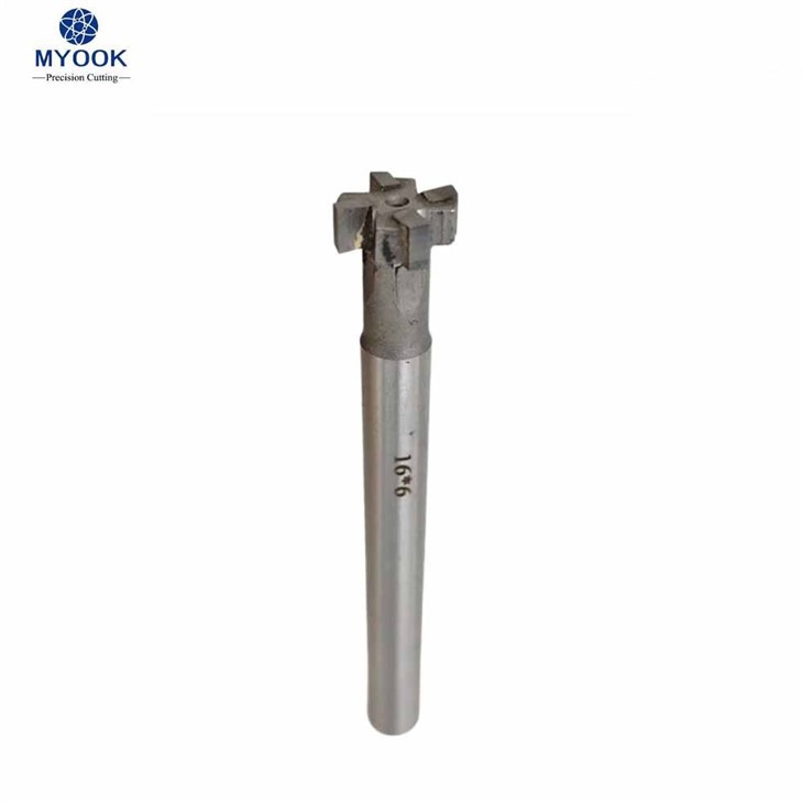 Carbide T- Slot Cutter 16x10x80x6mm 4F factory
