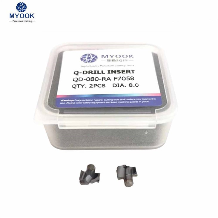 Q-DRILL INSERT QD-080-RA